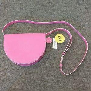 NWT Kate Spade Saturday Hot Pink Half Circle Bag
